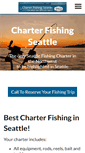 Mobile Screenshot of charterfishingseattle.com